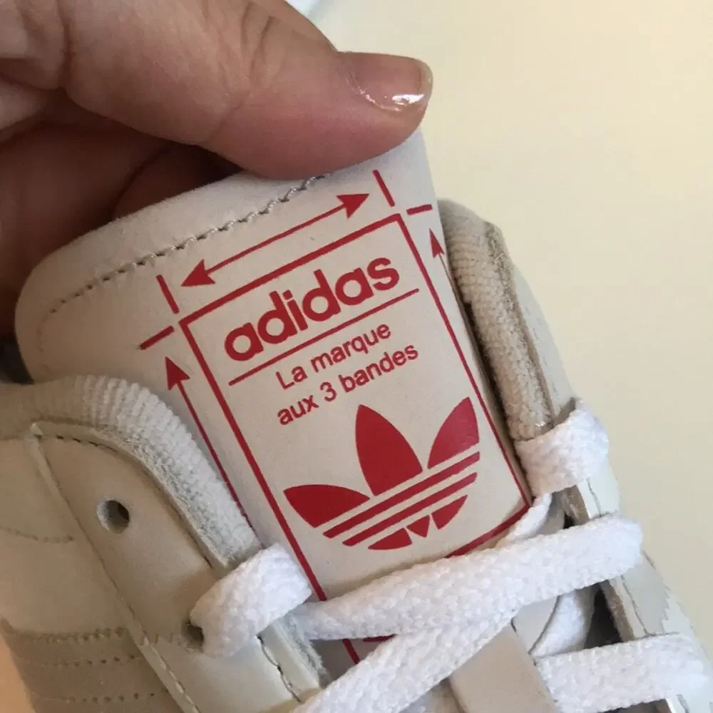 Adidas Originals Superstar OG Sneakers White Vivid Red Shoes Mens Size 9 GY0995